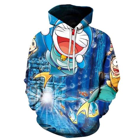 doraemon hoodie